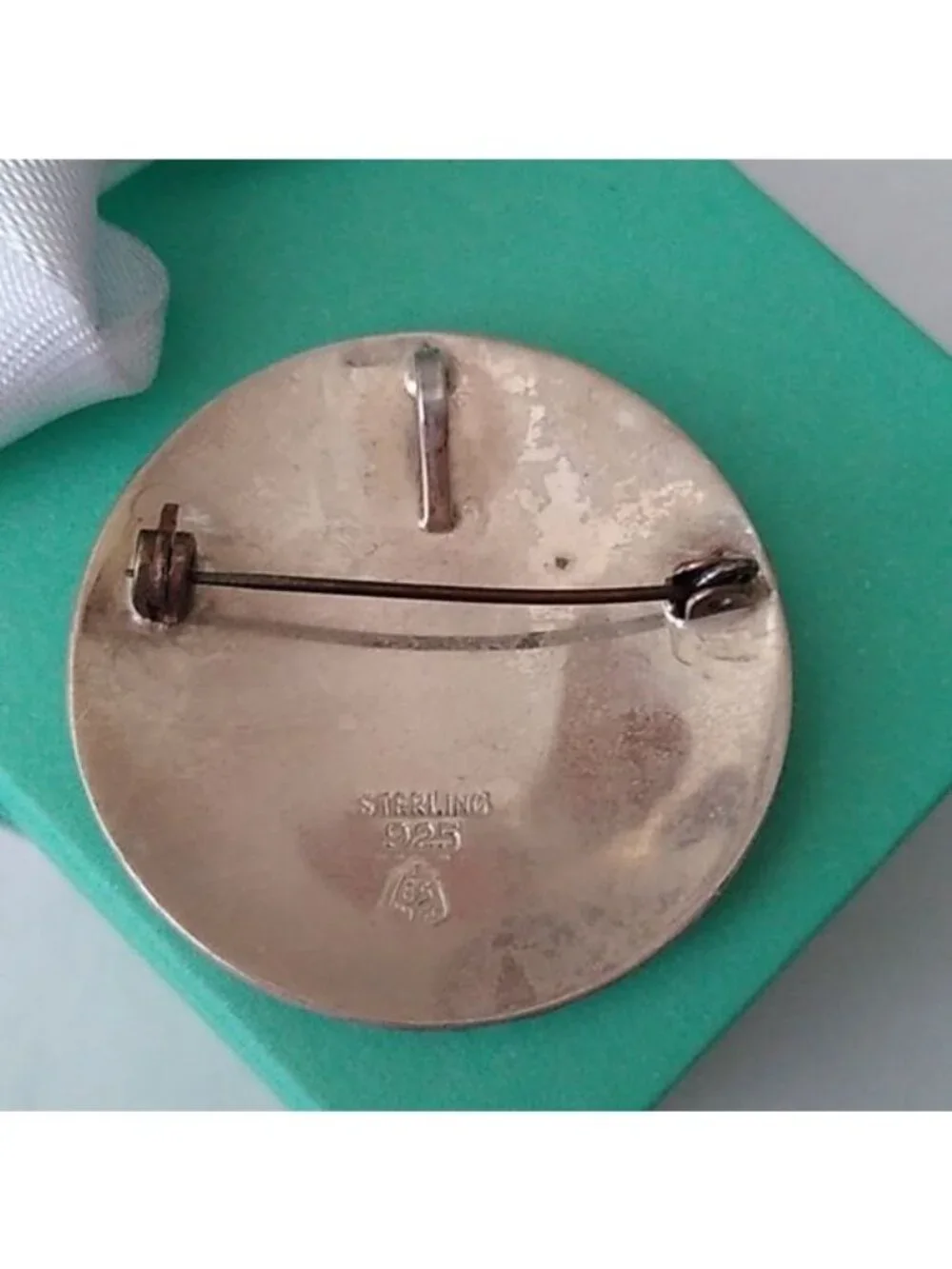 Vintage Mayan Sun Calendar Mexican Brooch Pendant Sterling Silver …